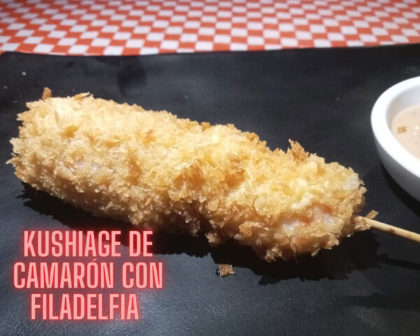 03.- Kushiage Camarón Filadelfia