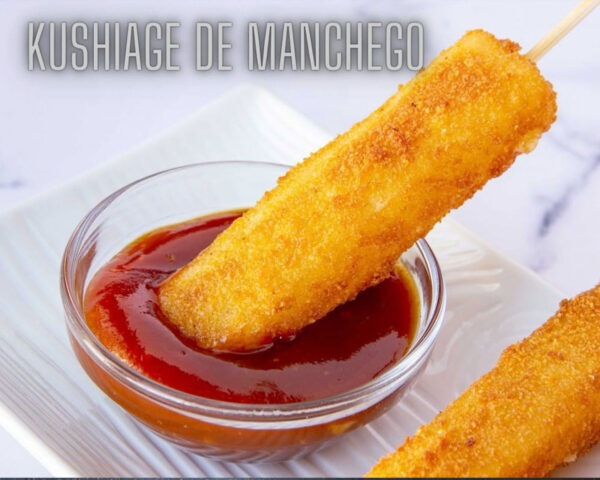 02.- Kushiage de Manchego