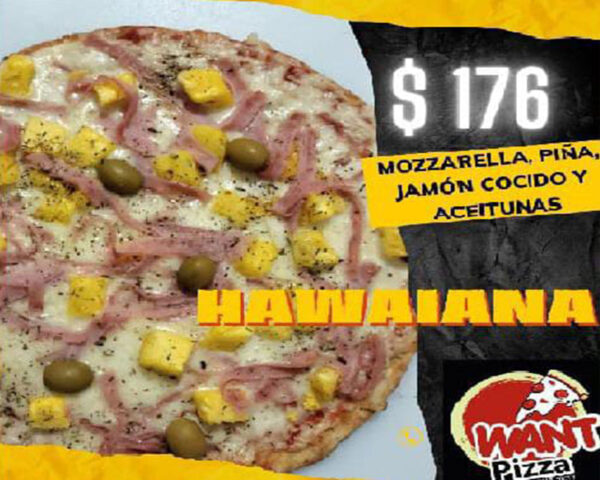 pizza hawaiana