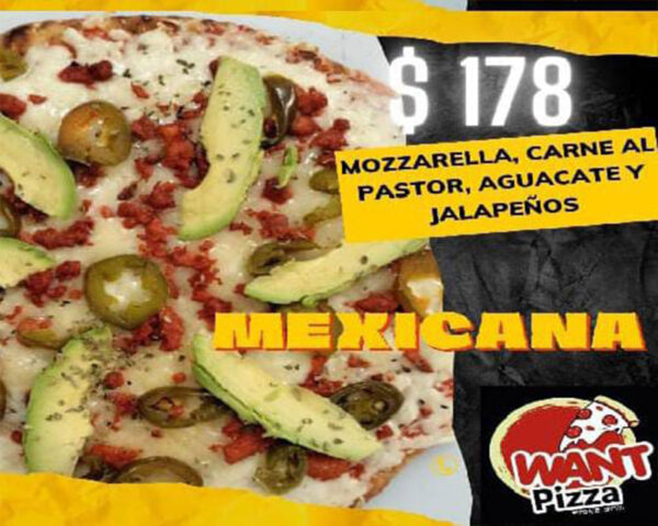pizza mexicana