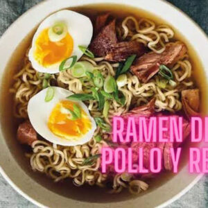 06.- Ramen tradicional de res y pollo