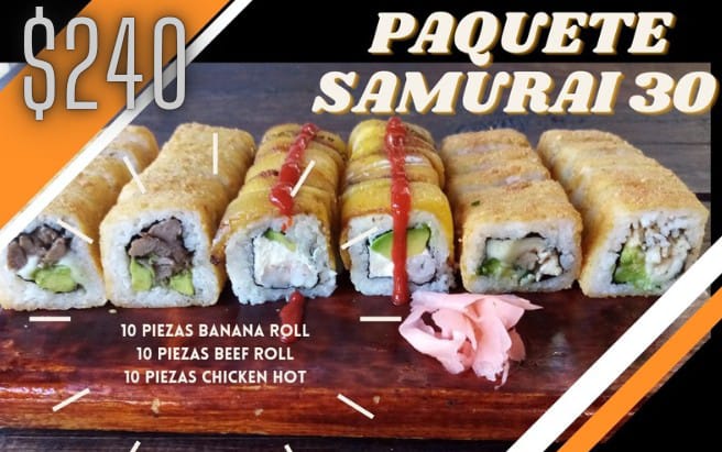 PAQUETE SAMURAI 30